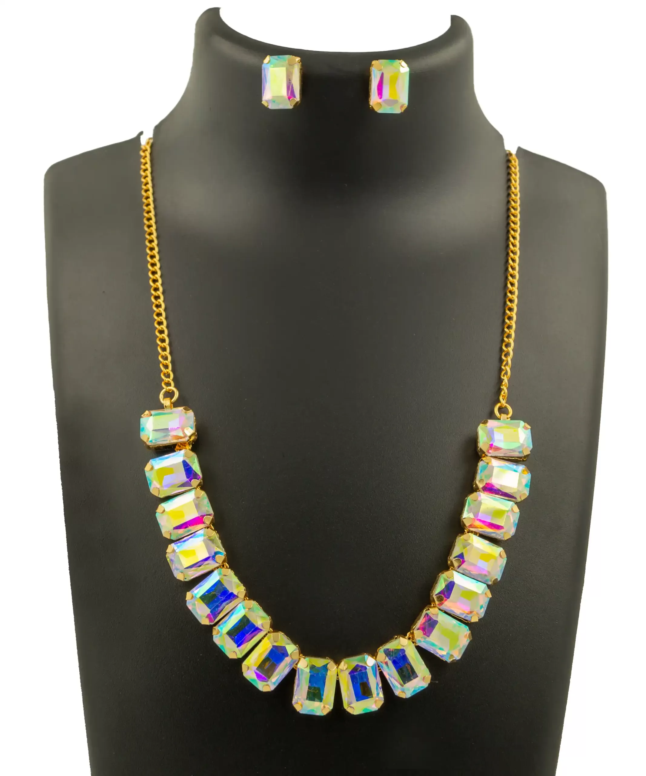 Anthropologie Blue Rainbow Stone Necklace NWT | Blue rainbow, Stone necklace,  Necklace